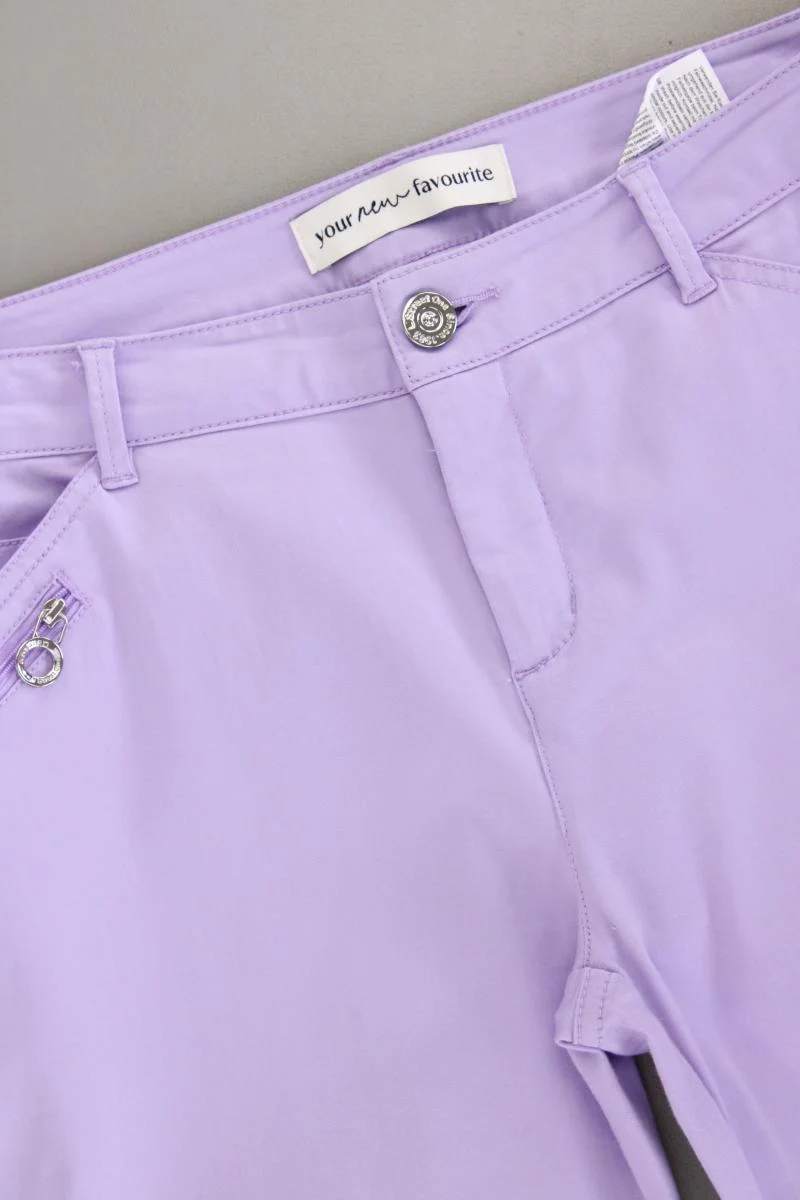 Street One 7/8 Hose Gr. 38/L22 lila aus Baumwolle