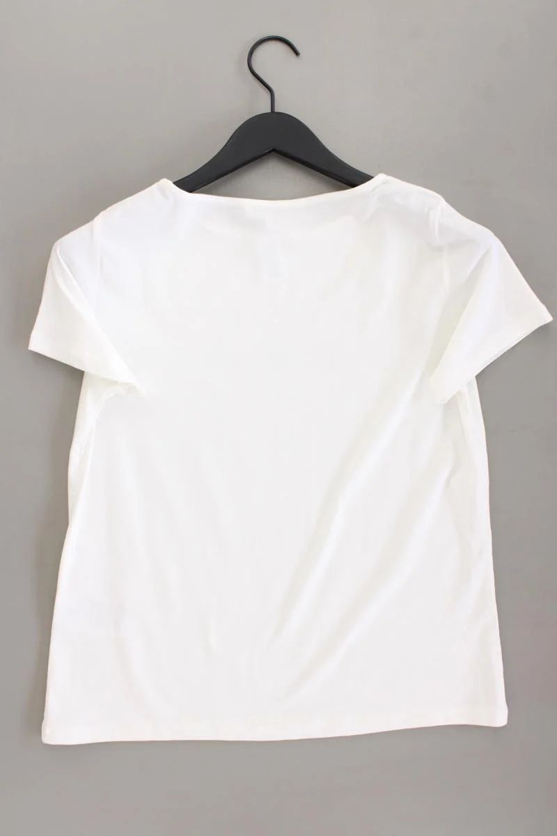 More&More Printshirt Gr. 40 Kurzarm weiß aus Baumwolle