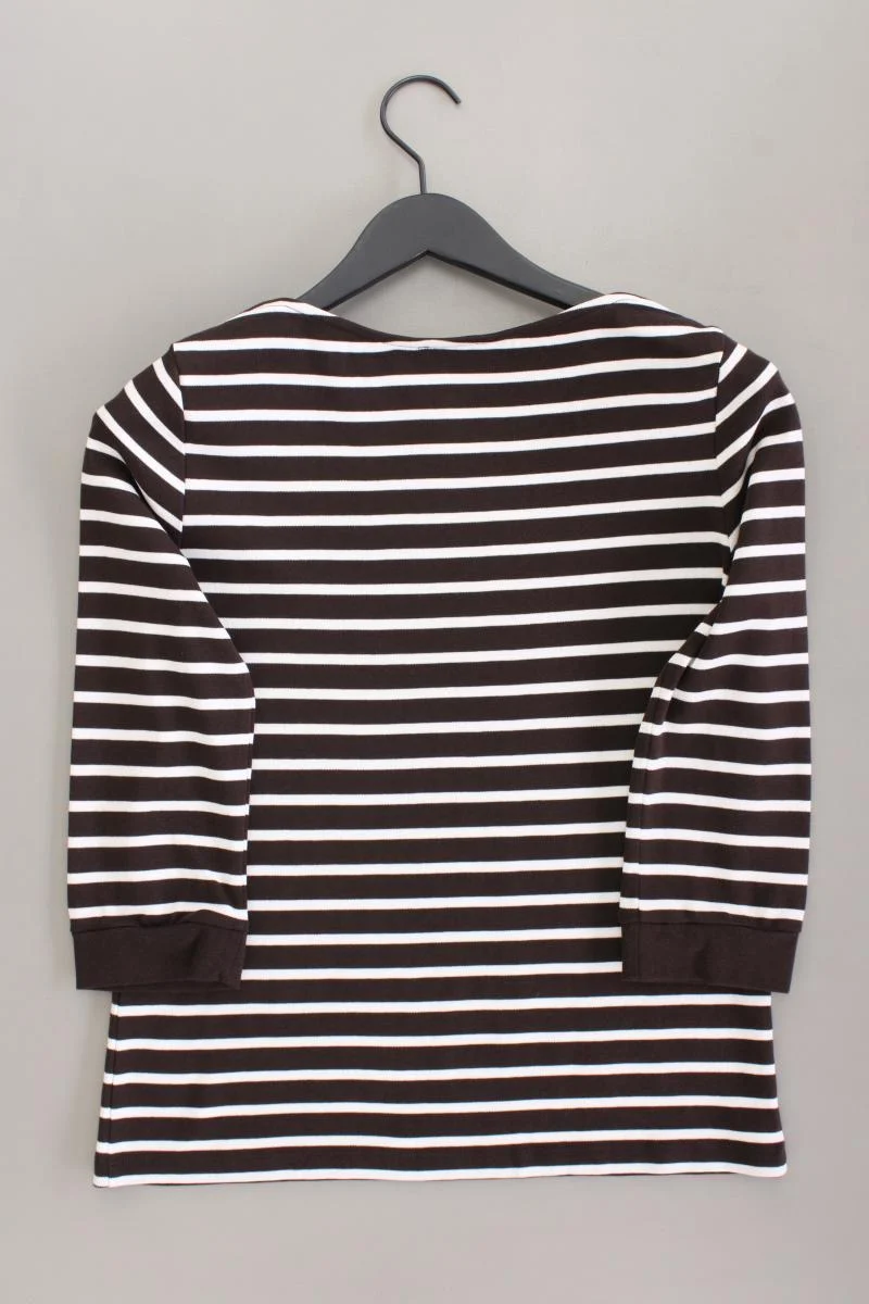 Street One Ringelshirt Gr. 38 gestreift 3/4 Ärmel braun