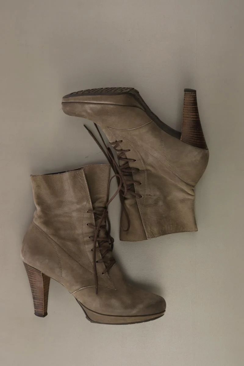 Paul Green Leder Stiefeletten Gr. 38,5 Gr. 38 grau