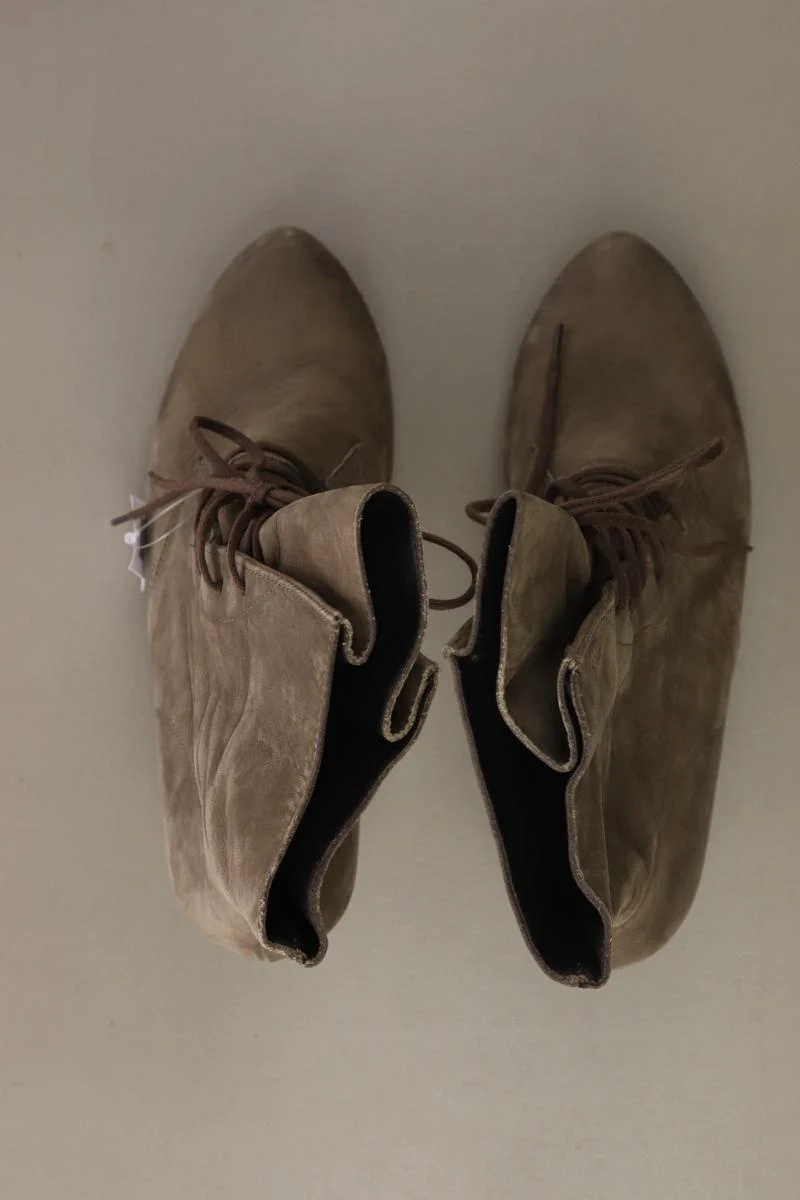 Paul Green Leder Stiefeletten Gr. 38,5 Gr. 38 grau