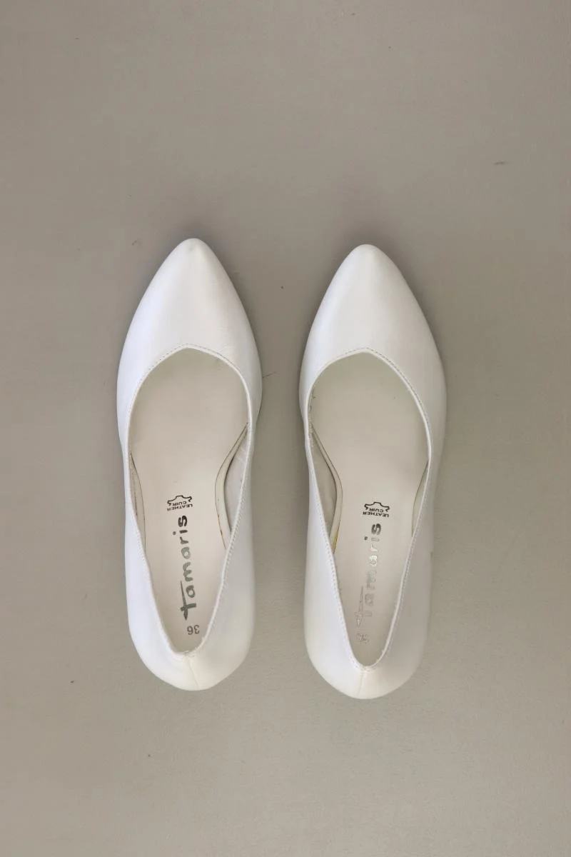 Tamaris Pumps Gr. 36 weiß