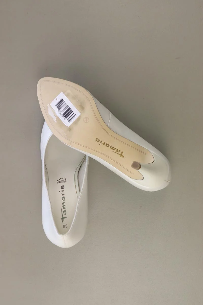 Tamaris Pumps Gr. 36 weiß