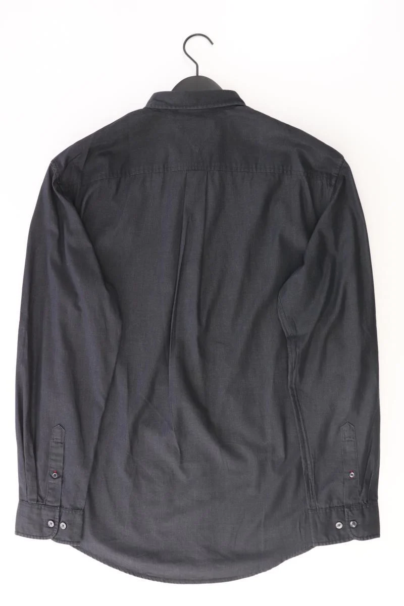 Tommy Hilfiger Langarmhemd für Herren Gr. XL grau