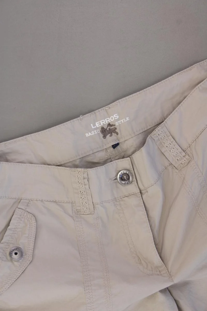 Lerros Cargohose Gr. 40 creme aus Baumwolle