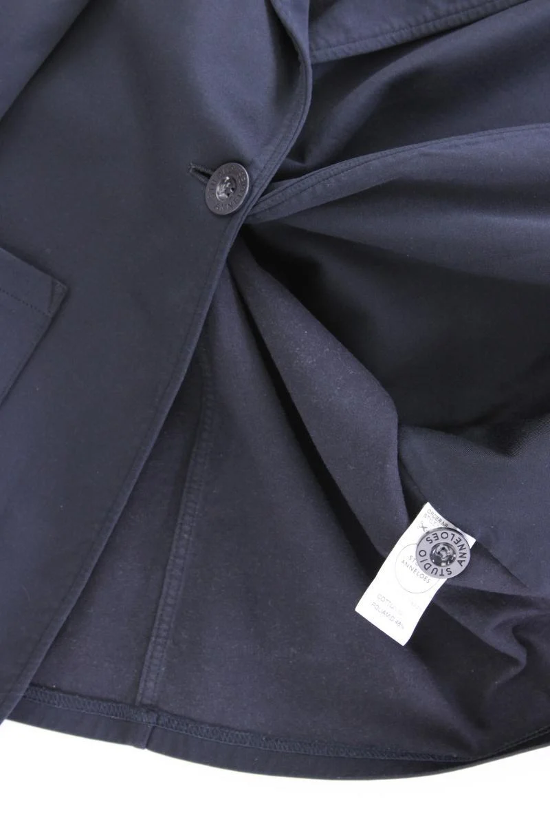 Studio Anneloes Longblazer Gr. S blau aus Baumwolle