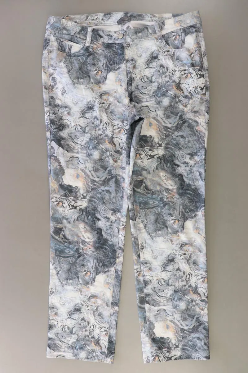 Ulla Popken Hose Gr. 46 grau aus Baumwolle