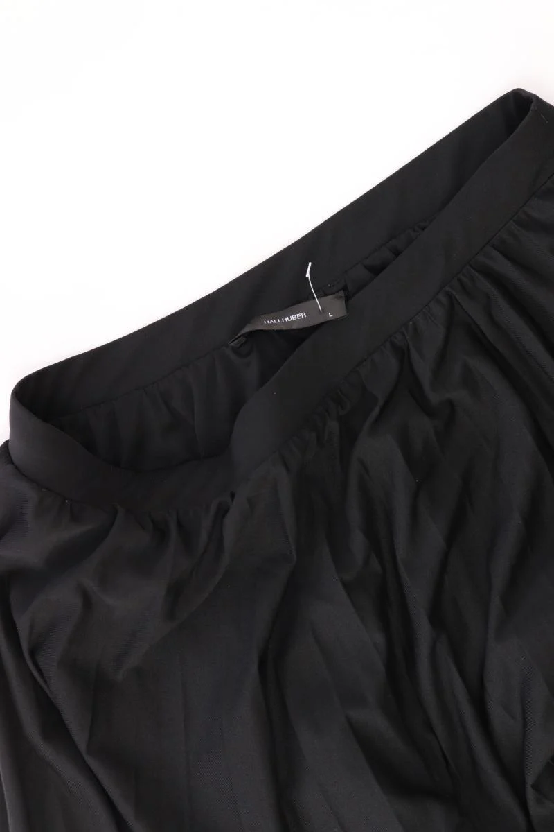 Hallhuber Faltenrock Gr. L schwarz aus Polyester