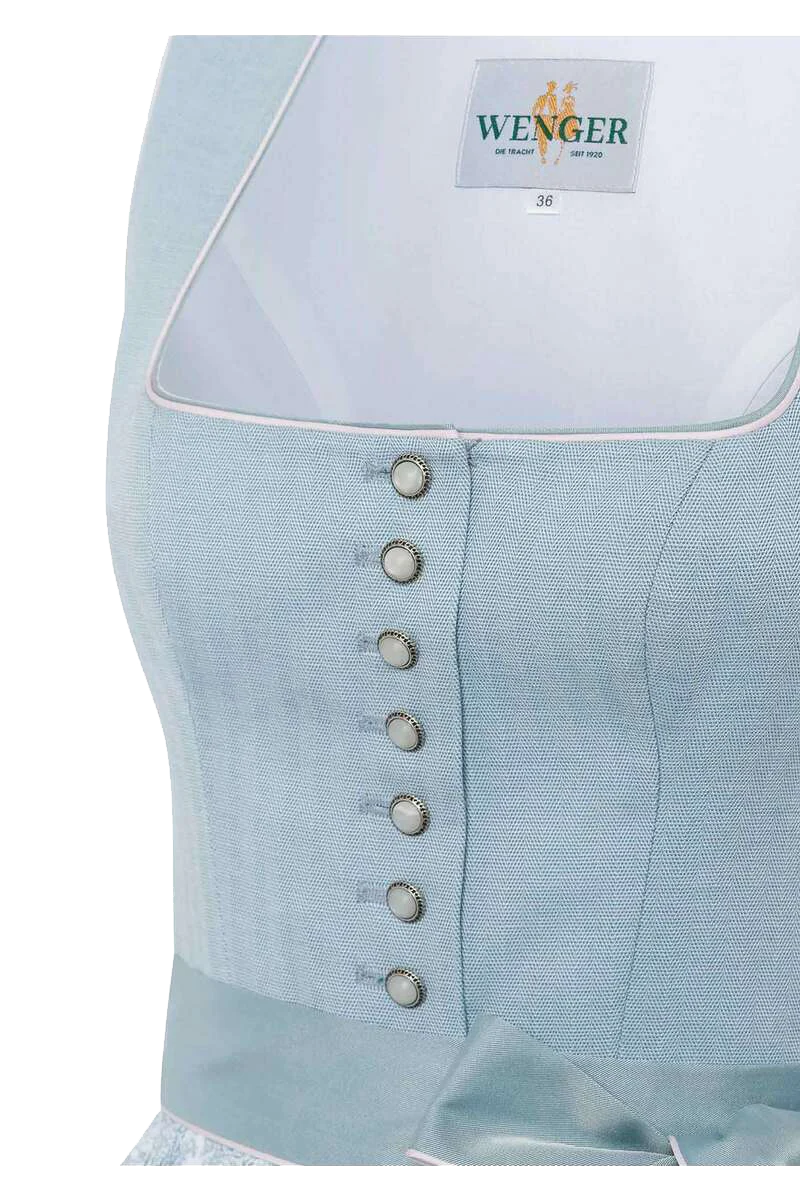 Dirndl lang mit Paisleymuster