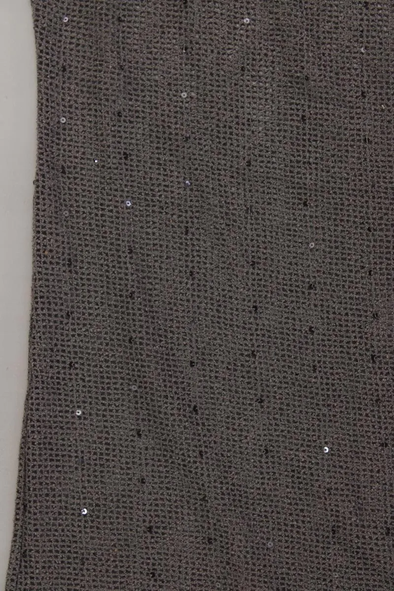 PALMERS Strandkleid Häkelshirt Gr. M Kurzarm grau