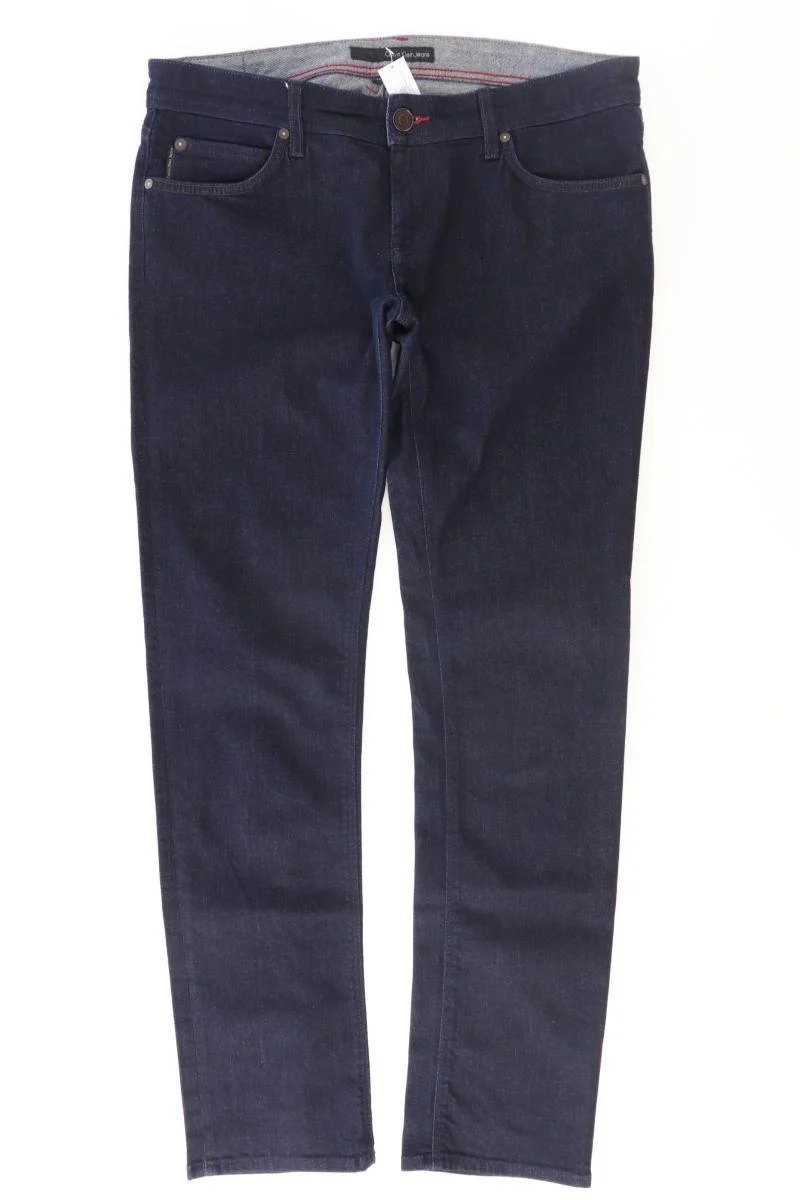Calvin Klein Skinny Jeans für Herren Gr. W33 blau aus Baumwolle