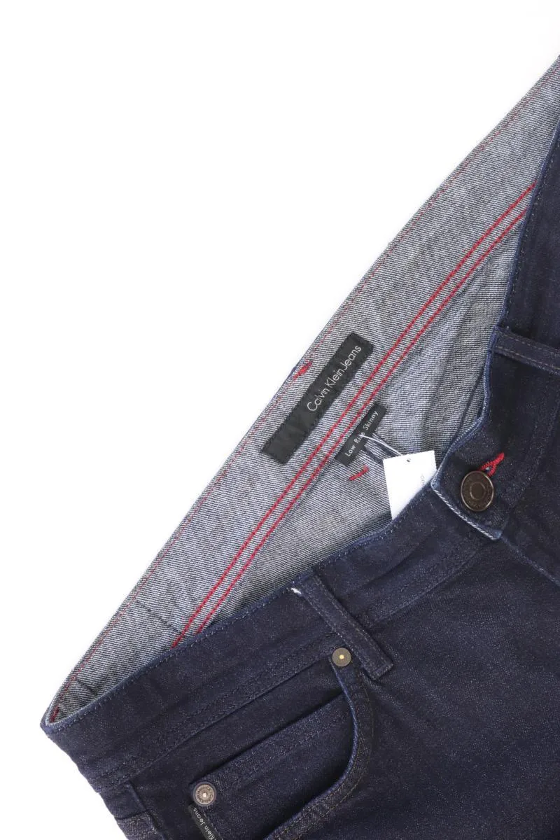 Calvin Klein Skinny Jeans für Herren Gr. W33 blau aus Baumwolle