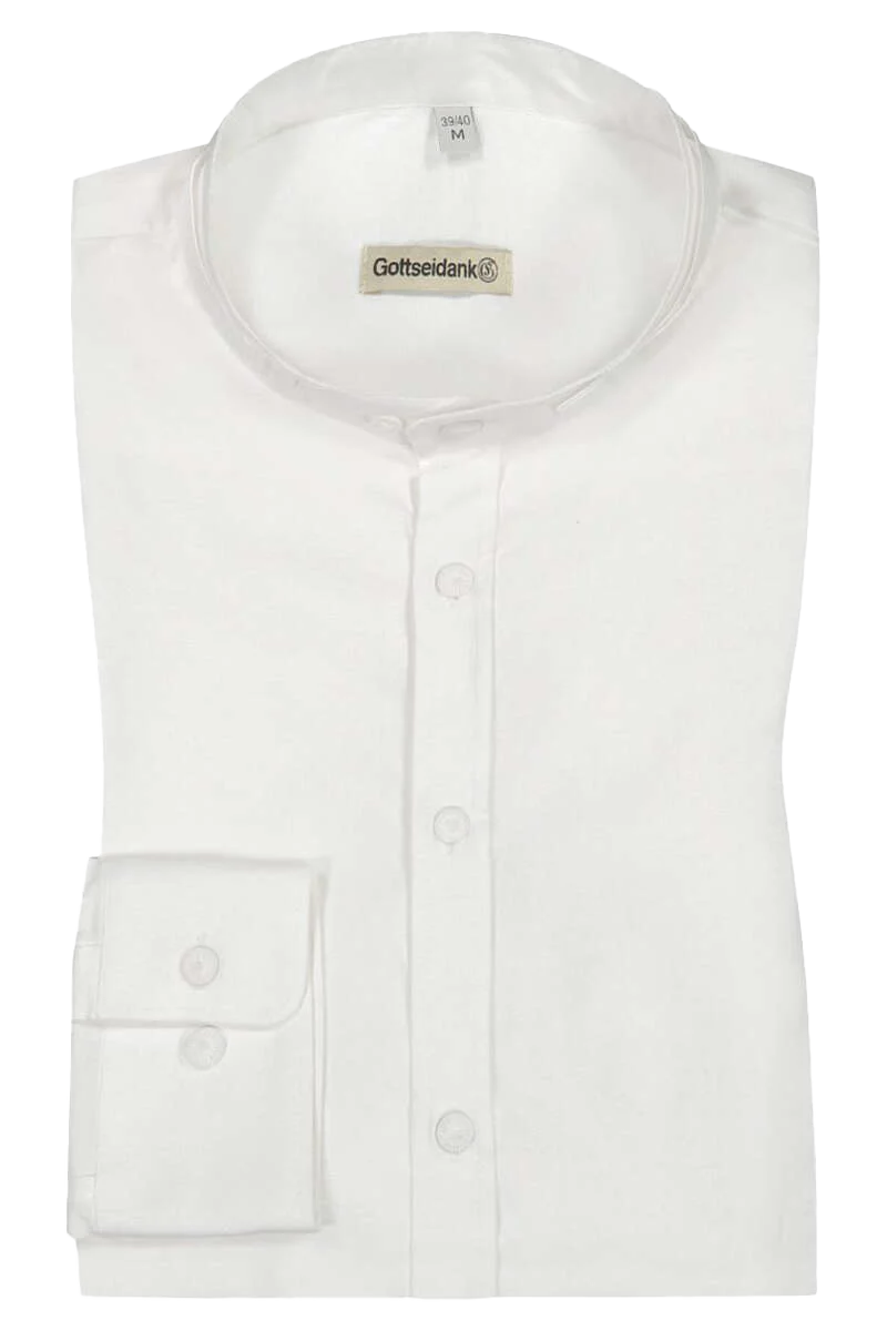 Trachtenhemd Stehkragen slim-fit