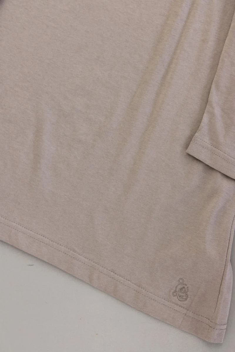 s.Oliver Regular Shirt Gr. 40 3/4 Ärmel creme aus Baumwolle