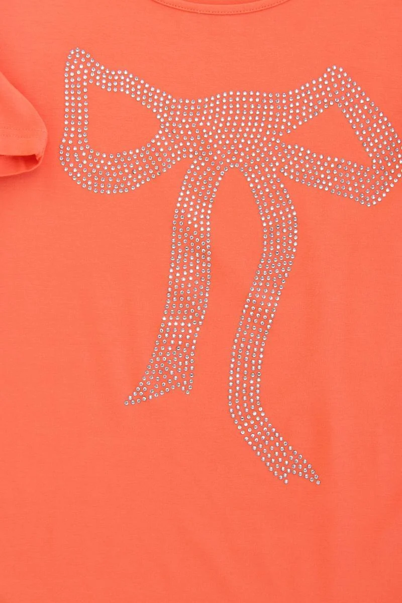 Judith Williams T-Shirt Gr. 40 neuwertig Kurzarm orange aus Viskose