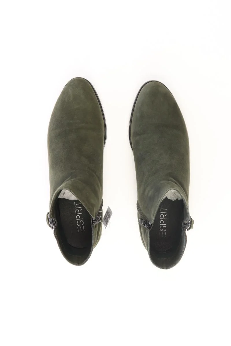 Esprit Stiefeletten Gr. 39 grün