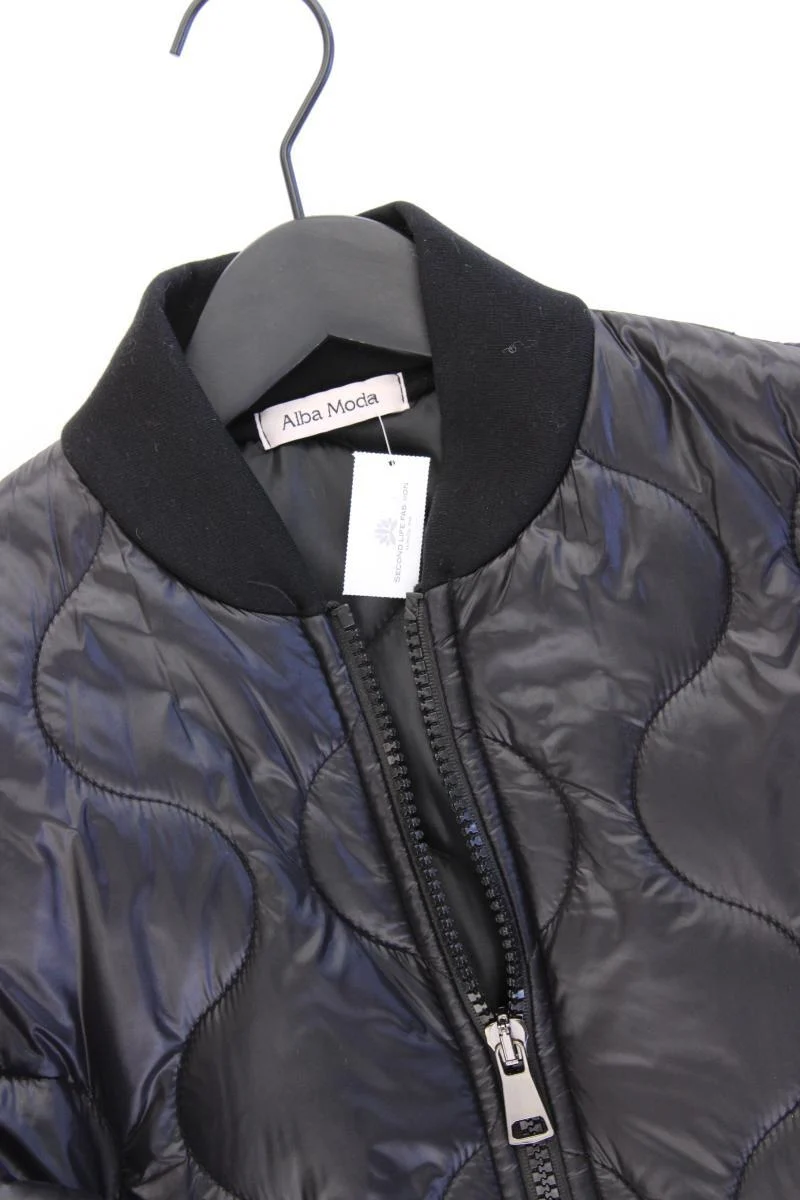Alba Moda Steppmantel Gr. 36 neuwertig schwarz aus Polyester