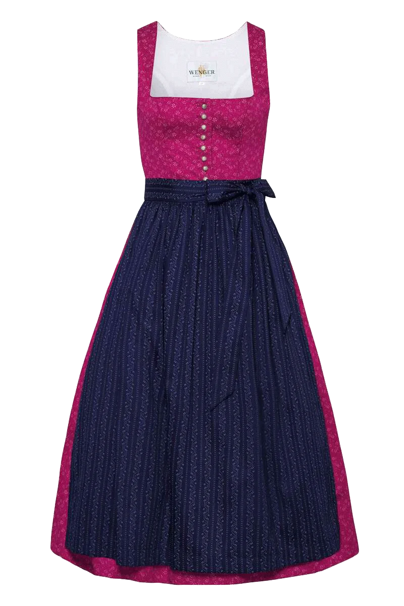 Baumwolldirndl lang