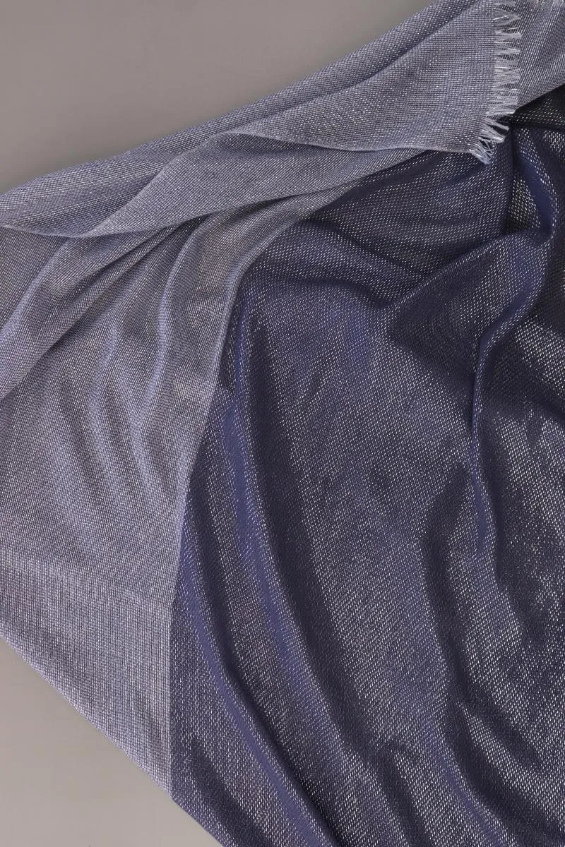 Schal blau