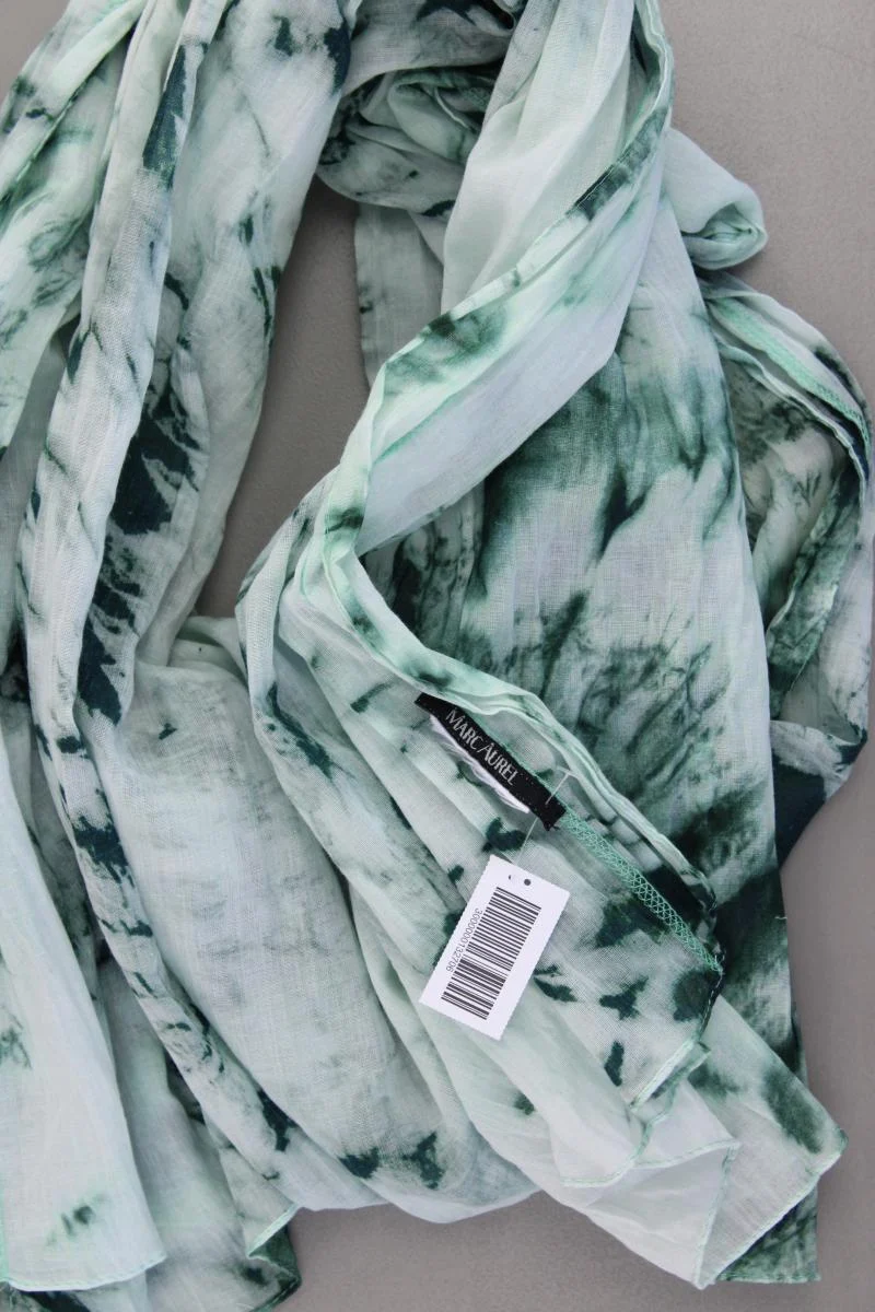 Marc Aurel Tuch mit Batikmuster grün