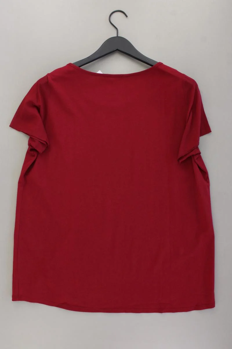 Mexx T-Shirt Gr. 44 Kurzarm rot aus Baumwolle