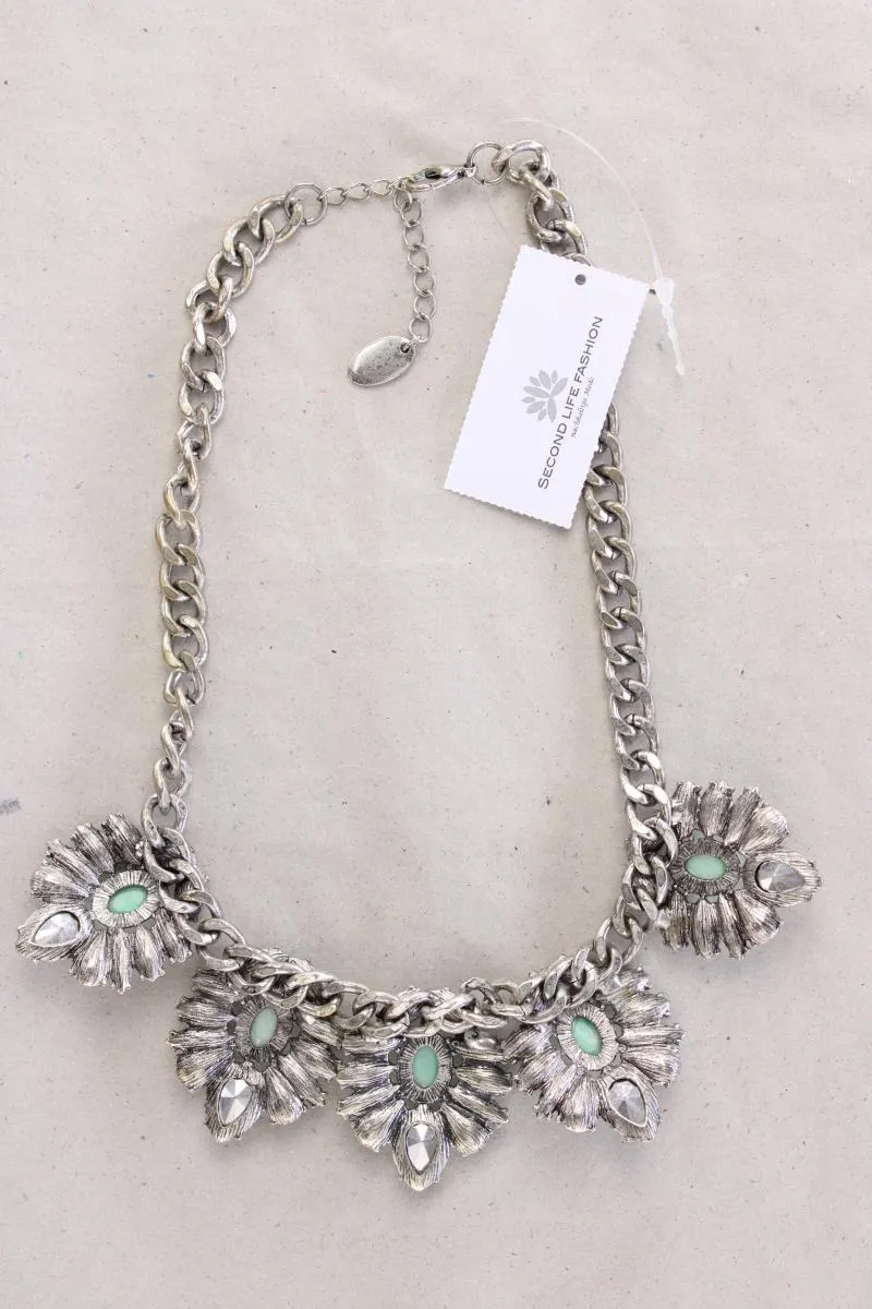 Mango Halskette silber