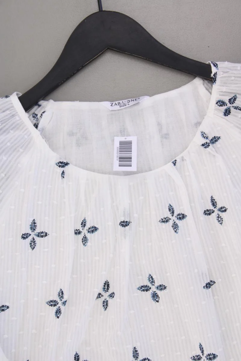 Second Hand Outfit Größe L mit Zabaione Classic Bluse in Gr. L und Halskette