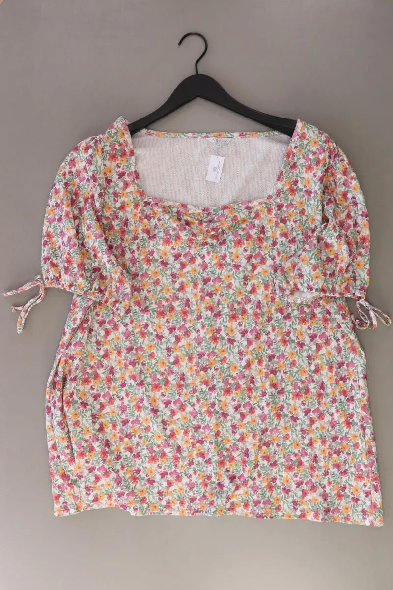 Second Hand Outfit Größe XL mit M&S Kurzarmbluse in Gr. XL und Halskette