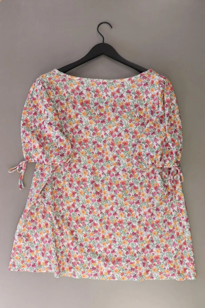 Second Hand Outfit Größe XL mit M&S Kurzarmbluse in Gr. XL und Halskette