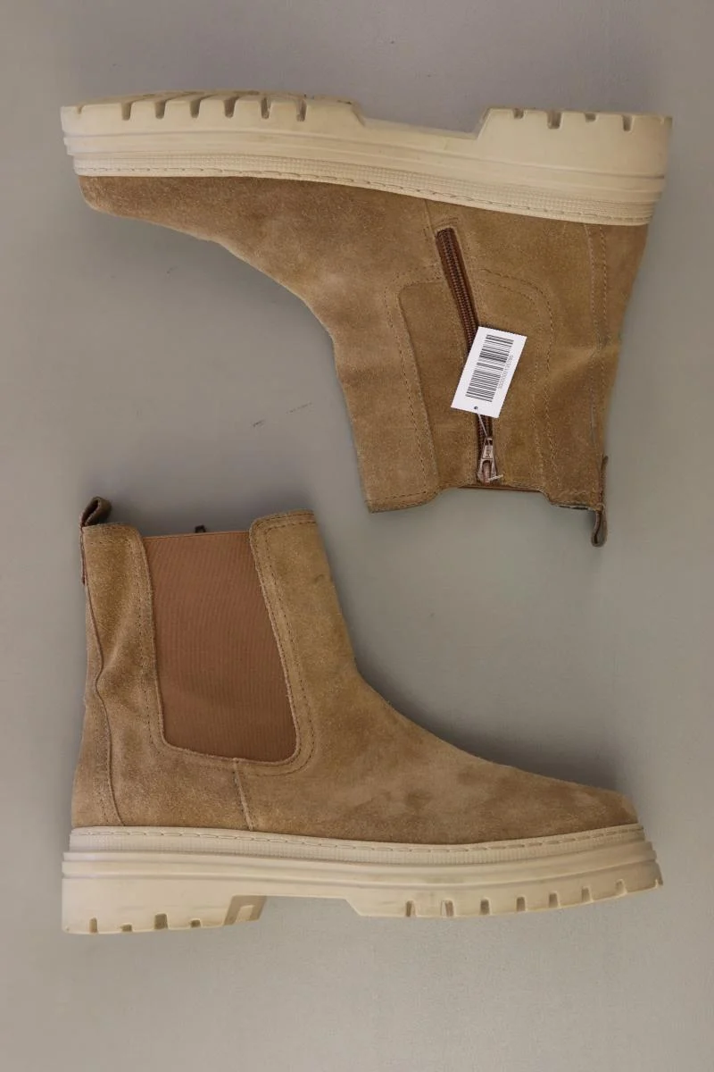 Marco Tozzi Wildleder Stiefeletten Gr. 42 braun