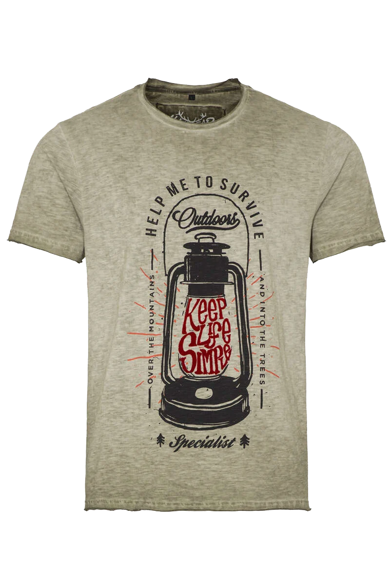 Herren T-Shirt 'Keep Life Simple'