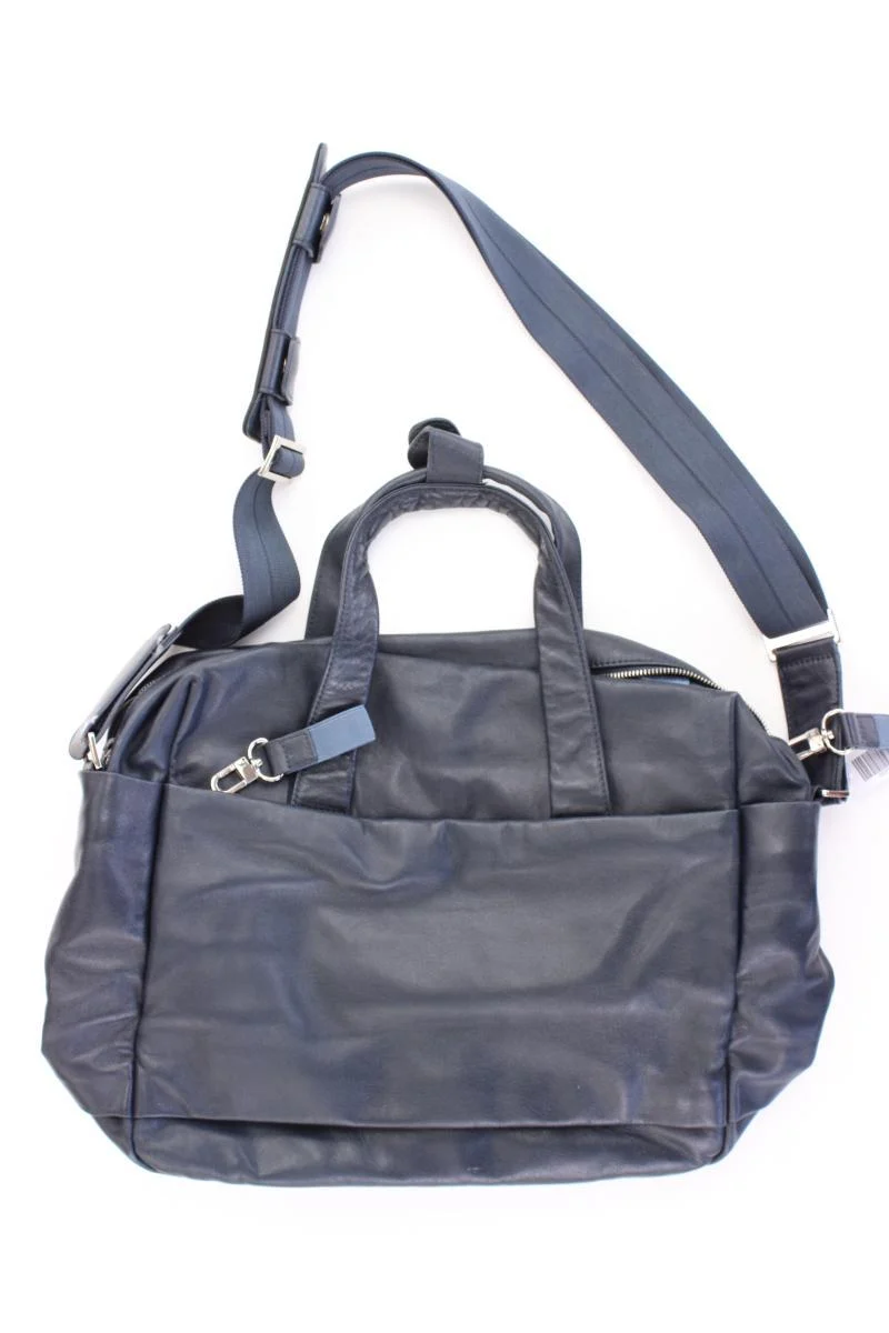Bree Henkeltasche neuwertig blau aus Leder
