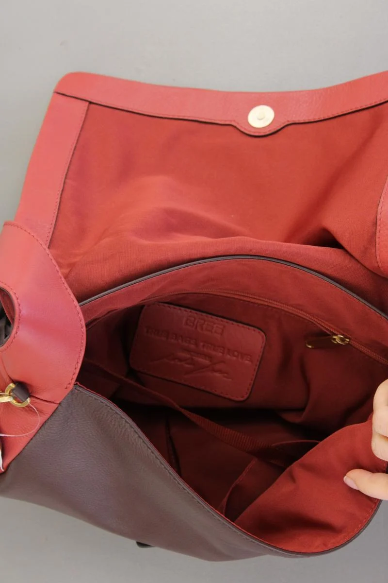 Bree Hobo Tasche neuwertig braun aus Leder