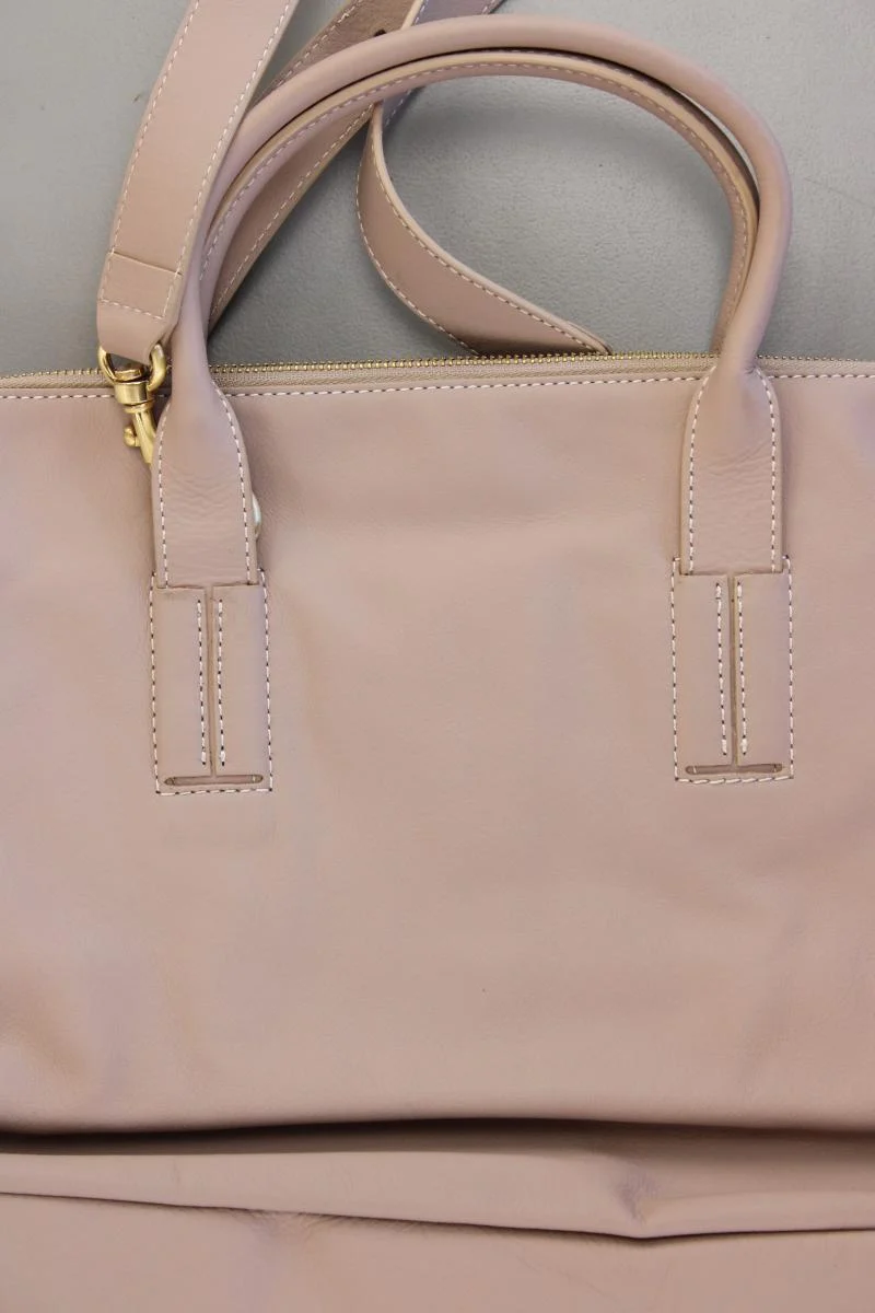 Bree Henkeltasche neuwertig creme aus Leder