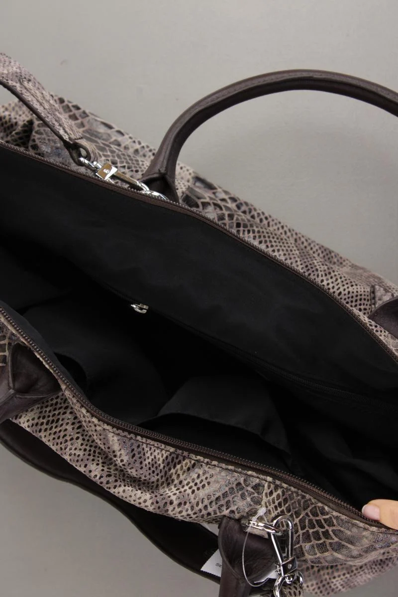 Bree Icon Bag Taupe Tasche mit Tierdruck neu mit Etikett Neupreis: 299,0€! braun