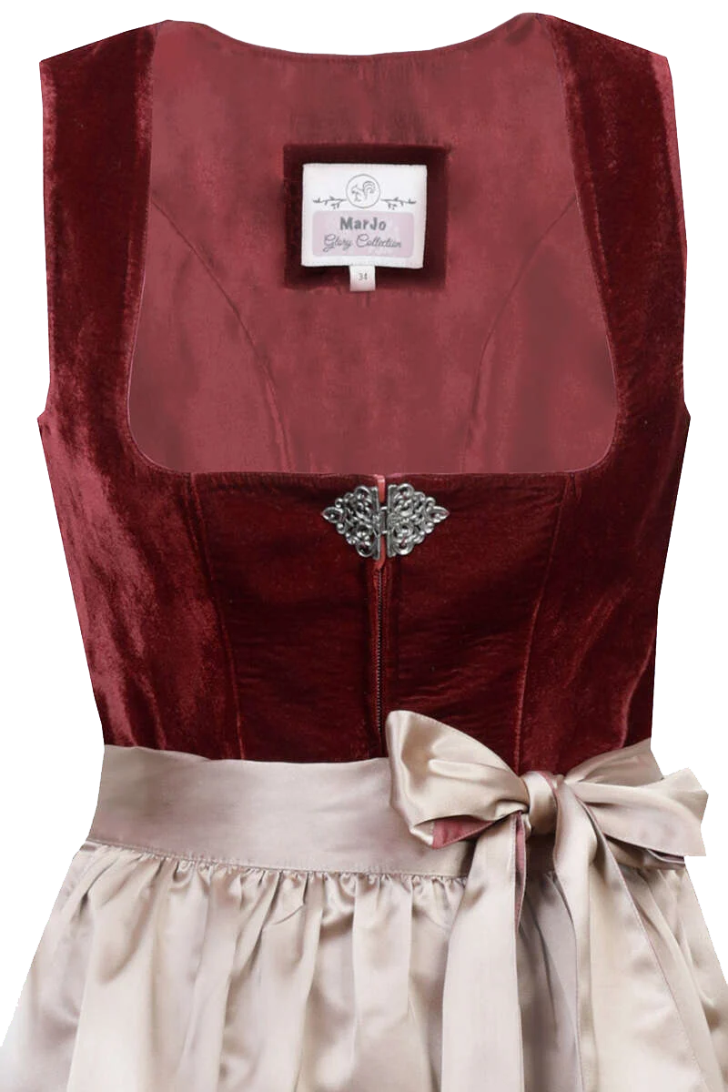 Midi-Dirndl Samt