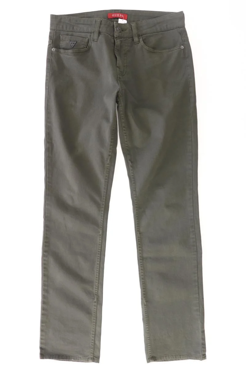 Guess Skinny Jeans für Herren Gr. W29 olivgrün aus Baumwolle