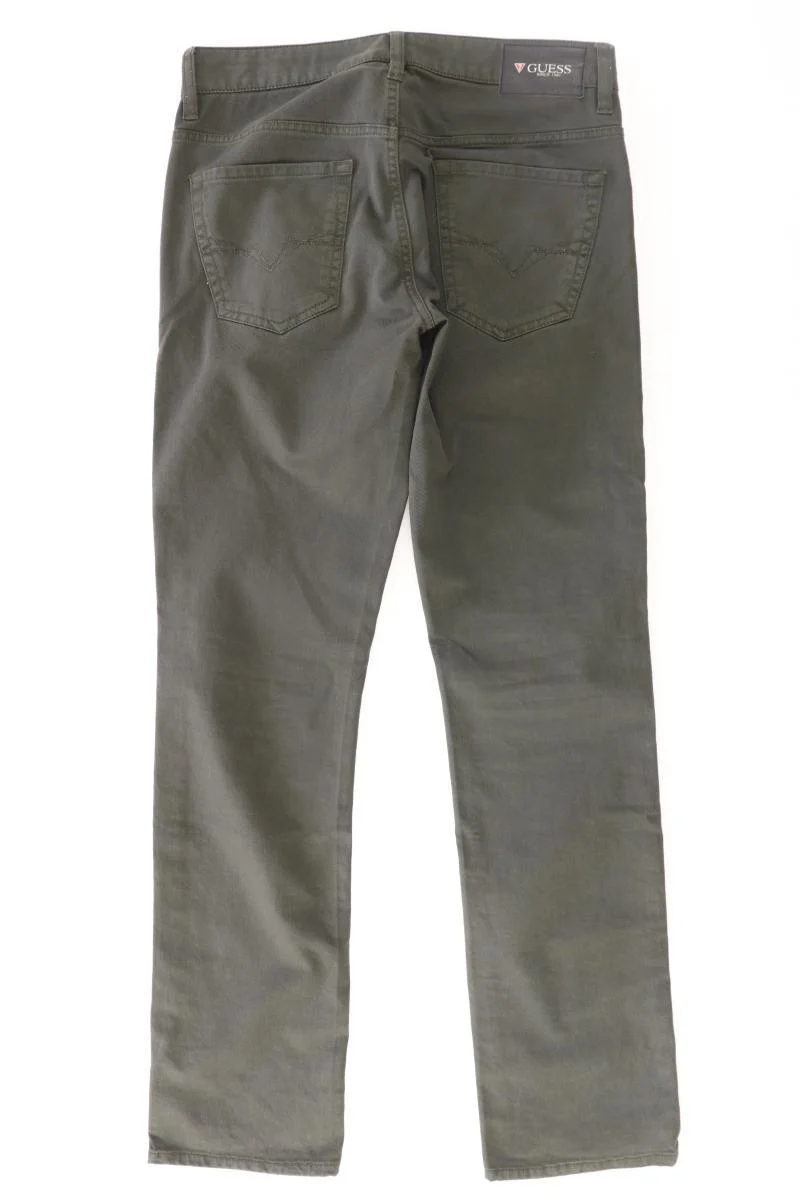 Guess Skinny Jeans für Herren Gr. W29 olivgrün aus Baumwolle