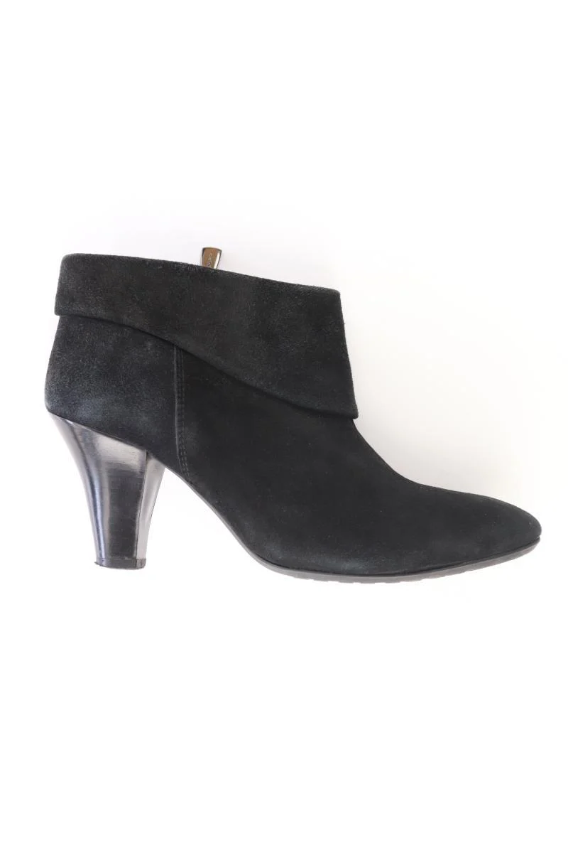 Wildleder Stiefeletten Gr. 38 schwarz