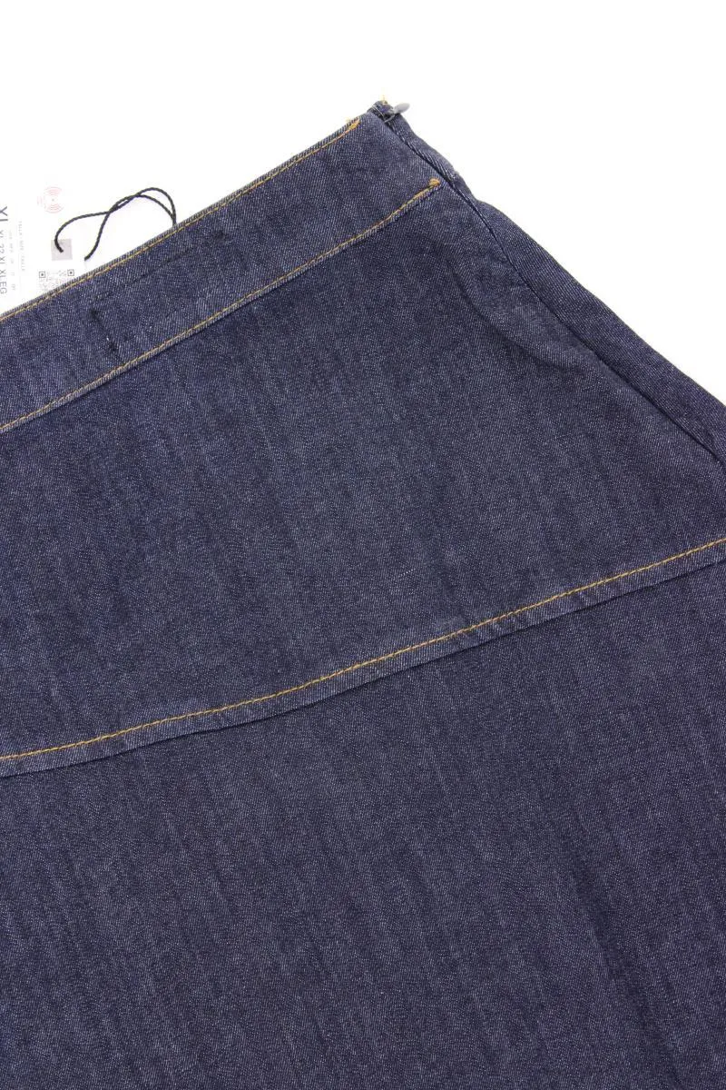 Zara Jeansrock Gr. XL neu mit Etikett Neupreis: 45,95€! blau aus Baumwolle