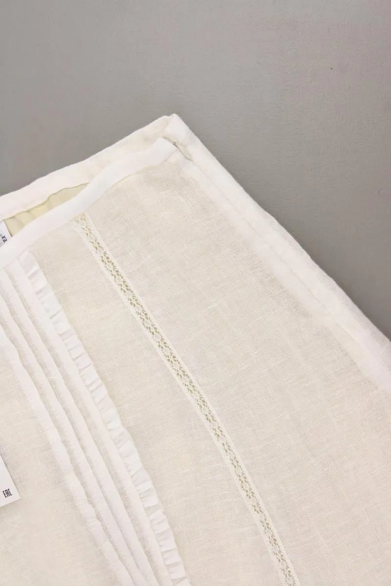 Zara Midirock Gr. XL neu mit Etikett Neupreis: 69,95€! creme aus Lyocell
