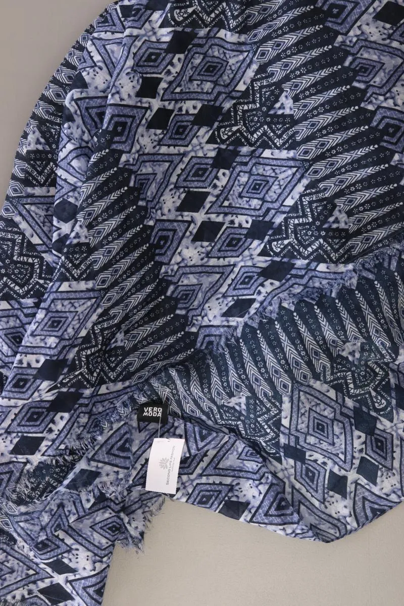 Vero Moda Tuch geometrisches Muster blau