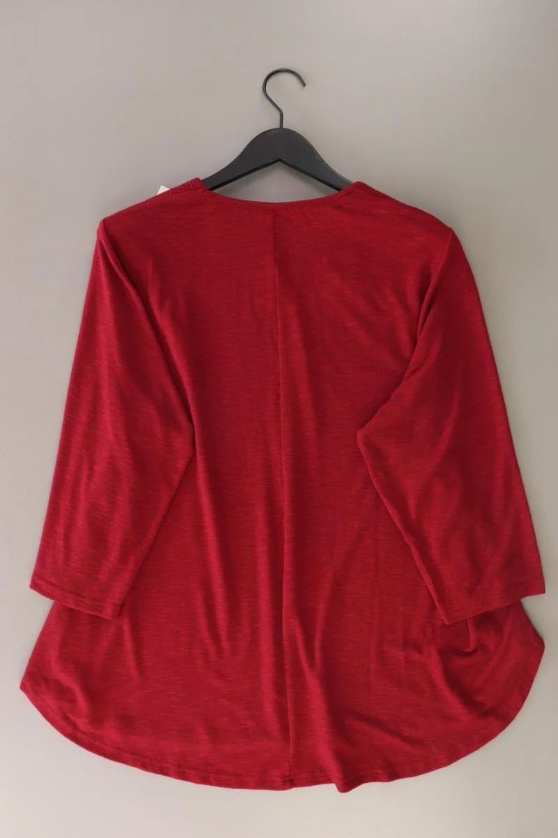 Ciso Classic Shirt Gr. 48/50 neu mit Etikett 3/4 Ärmel rot aus Viskose