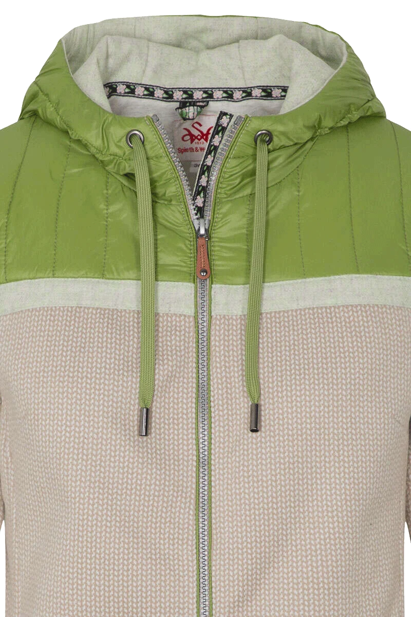Alpine Damen Outdoorjacke mit Kapuze