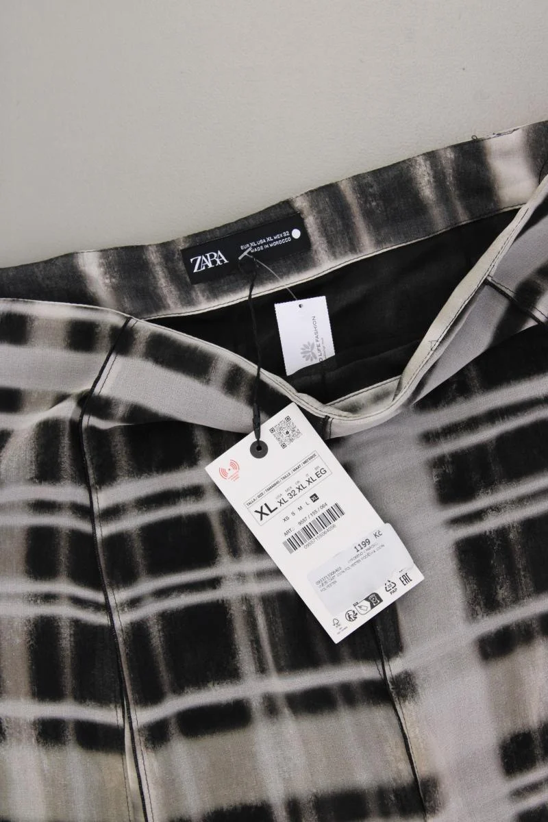 Zara Maxirock Gr. XL neu mit Etikett Neupreis: 69,99€! grau aus Polyester