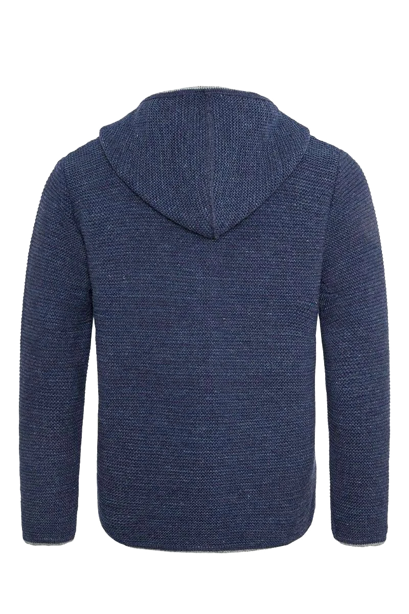 Herren Trachtenstrickjacke mit Kapuze