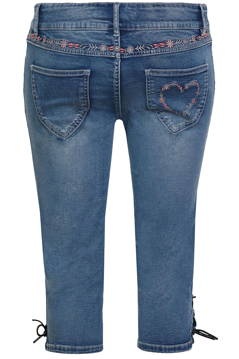 Damen Stretch-3/4-Jeans