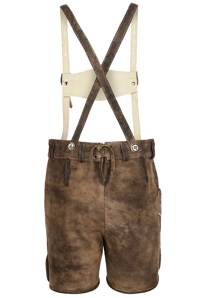 Kinder Lederhose kurz bestickt