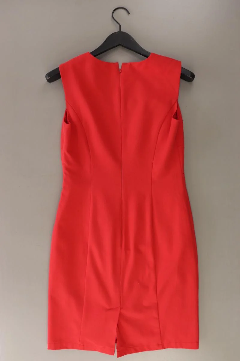 Ashley Brooke Bleistiftkleid Gr. 38 Ärmellos rot aus Baumwolle