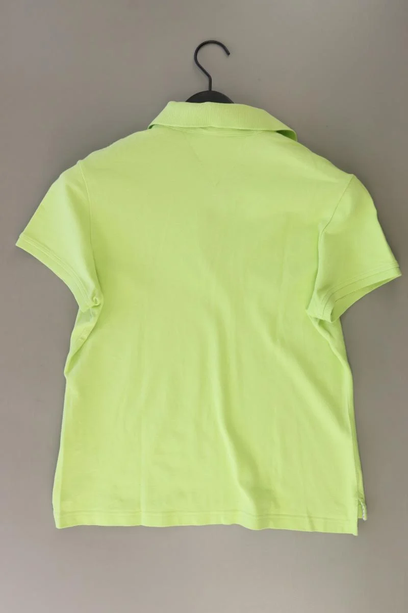 Tommy Hilfiger Poloshirt Gr. L Kurzarm grün aus Baumwolle